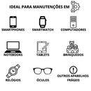 Kit Jogo De Ferramentas 24x1 Chave De Precisão Magnético