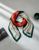 Lenço Cetim Feminino 70x70 Estampas Moda Chic