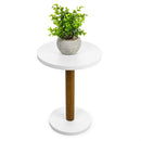 1 Mesinha Para Abajur De Apoio Decoração Objetos Madeira Mdf