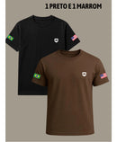 Kit 2 Camisetas Rincon Agro Ram Country Tropinha Rodeio