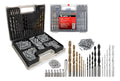 Kit Jogo De Ferramentas 300 Peças C/ Maleta Multiuso Cor Cinza