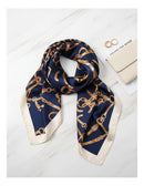 Lenço Cetim Feminino 70x70 Estampas Moda Chic