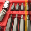 Jogo De Ferramentas 40 Pçs Bit Torx Allen Multidentado Crv