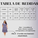 Vestido Midi Evangélico Plus Size Casual Básico Senhoras 52