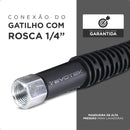 Mangueira Lavadora 5 metros Alta Pressão Compatível Wap 2200 Resistente Cor Preto