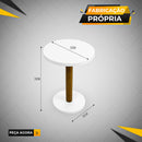 1 Mesinha Para Abajur De Apoio Decoração Objetos Madeira Mdf