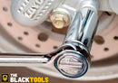 Jogo De Soquetes Longos Sextavado 1/2 Pol Aço Crv 10 A 22mm Tks100 The Black Tools