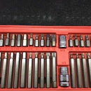 Jogo De Ferramentas 40 Pçs Bit Torx Allen Multidentado Crv
