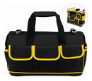 Bolsa de Ferramentas Multiuso Lupita Oxford 16 com varios Bolsos e Base Rígida Eletricista Serviços Gerais