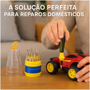 Kit Jogo Ferramentas 31 Peças Chaves Fenda Philips Torx Allen Estrela Precisão Cabo Emborrachado Imantado Estojo Organizador Reparos Eletrônicos Manutenção Celular Notebook