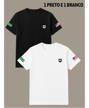 Kit 2 Camisetas Rincon Agro Ram Country Tropinha Rodeio