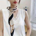 Lenço Cetim Feminino 70x70 Estampas Moda Chic