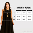 Vestido Soltinho Midi Rodado Confortável Elegante Plus Size
