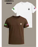 Kit 2 Camisetas Rincon Agro Ram Country Tropinha Rodeio