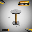 1 Mesinha Para Abajur De Apoio Decoração Objetos Madeira Mdf