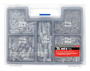 Kit Jogo De Ferramentas 300 Peças C/ Maleta Multiuso Cor Cinza