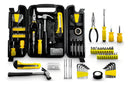 Kit Ferramentas 200 Peças c/ Maleta Titanium - Chaves, Alicates, Martelos, Serra - Aço Carbono - DIY Oficina Casa