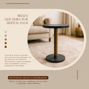 1 Mesinha Para Abajur De Apoio Decoração Objetos Madeira Mdf