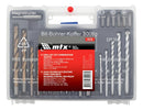 Kit Jogo De Ferramentas 300 Peças C/ Maleta Multiuso Cor Cinza