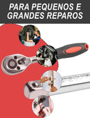 Kit Ferramenta 46 Peças Space Eye Aço Cromado Maleta Portátil