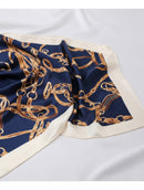 Lenço Cetim Feminino 70x70 Estampas Moda Chic