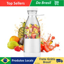 Liquidificador Portátil Bivolt Recarregavel USB – Mixer Para Sucos E Bebidas 420 mL Garrafa