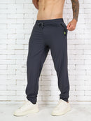 Men's Summer Thin Ice Silk Pants with High Elasticity For Casual Sports Envio para o Brasil jl016