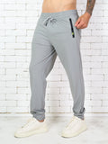 Men's Summer Thin Ice Silk Pants with High Elasticity For Casual Sports Envio para o Brasil jl016