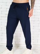 Men's Summer Thin Ice Silk Pants with High Elasticity For Casual Sports Envio para o Brasil jl016
