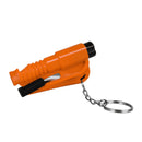Car key chain hammer three-in-one vehicle with broken window hammer multi-functional emergency escape hammer mini window breaker
