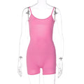 European and American style women's clothing wholesale 2023 spring new U-neck sling slimming slim American sports street jumpsuit