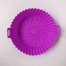 Cross-border Amazon hot style AIR FRYER silicone air fryer mat round fryer basket air fryer liner
