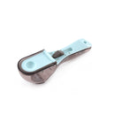 Amazon adjustable measuring spoon measuring spoon two-piece set with scale plastic measuring spoon magnet milk powder measuring spoon measuring spoon