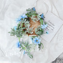 Simulation rose vine fake flower rattan air-conditioning pipes cover the living room ceiling decoration plastic vines winding plants