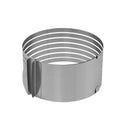 Spot stainless steel sliced cake mold size telescopic cake mold layered mousse circle kitchen gadgets