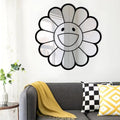 Cross-border Amazon Melting Emoji Mirror Home Decoration Wall Mirror INS Style Decoration Wall Mirror