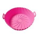 Cross-border Amazon hot style AIR FRYER silicone air fryer mat round fryer basket air fryer liner