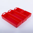 Silicone Bakeware Microwave Oven Baking Silicone Cake Mold Baking Tray Divider 4-Piece Set