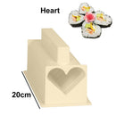 Ready-to-use DIY round sushi mold love sushi tool square sushi tool set rice ball mold