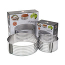 Spot stainless steel sliced cake mold size telescopic cake mold layered mousse circle kitchen gadgets