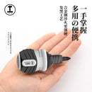 Greenwood screwdriver set cross word tool Daquan screwdriver multi-function ratchet dual-use screwdriver short radish head