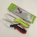Stainless steel smart scissors six in one multifunctional kitchen fruit and vegetable scissors chicken bone scissors camping picnic cutting scissors