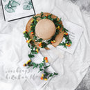 Simulation rose vine fake flower rattan air-conditioning pipes cover the living room ceiling decoration plastic vines winding plants