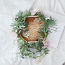 Simulation rose vine fake flower rattan air-conditioning pipes cover the living room ceiling decoration plastic vines winding plants