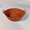 Cross-border hot selling air fryer mat thickened food grade household baking reusable silicone air fryer mat