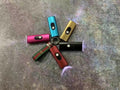 TW1602 flashlight keychain pendant flashlight USB charging foreign trade custom logo outdoor carrying