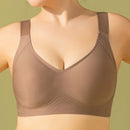 Large shoulder straps lifting bra for women with big breasts, small size, anti-sagging, side breasts, gathered breasts, shockproof, can be worn outside, seamless