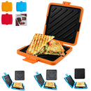 New cross-border microwave sandwich baking tray, oven-safe sandwich maker, bread maker, in stock.