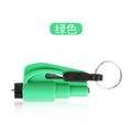 Car key chain hammer three-in-one vehicle with broken window hammer multi-functional emergency escape hammer mini window breaker