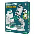 Portable Children Microscope Toy Primary School Student Science Experiment Toy Set Organization Popular Package Wholesale
